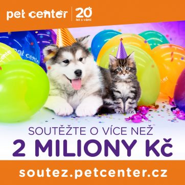 Soutěžte o více než 2 miliony Kč s Pet Center