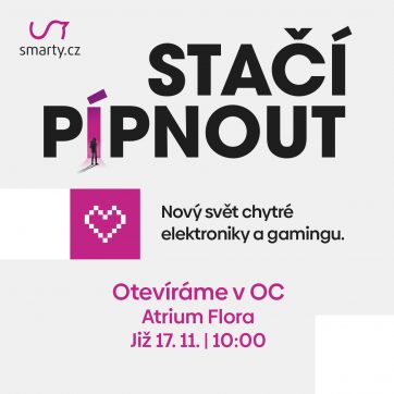 Smarty.cz otevírá 17. listopadu v 10 hodin