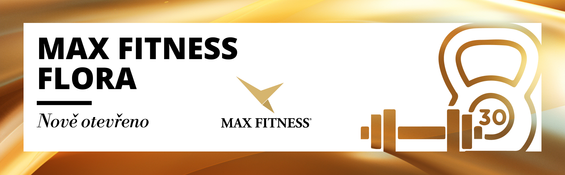 Nově otevřené Max Fitness